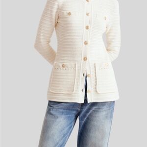Toccin Constance Ivory Knit Jacket